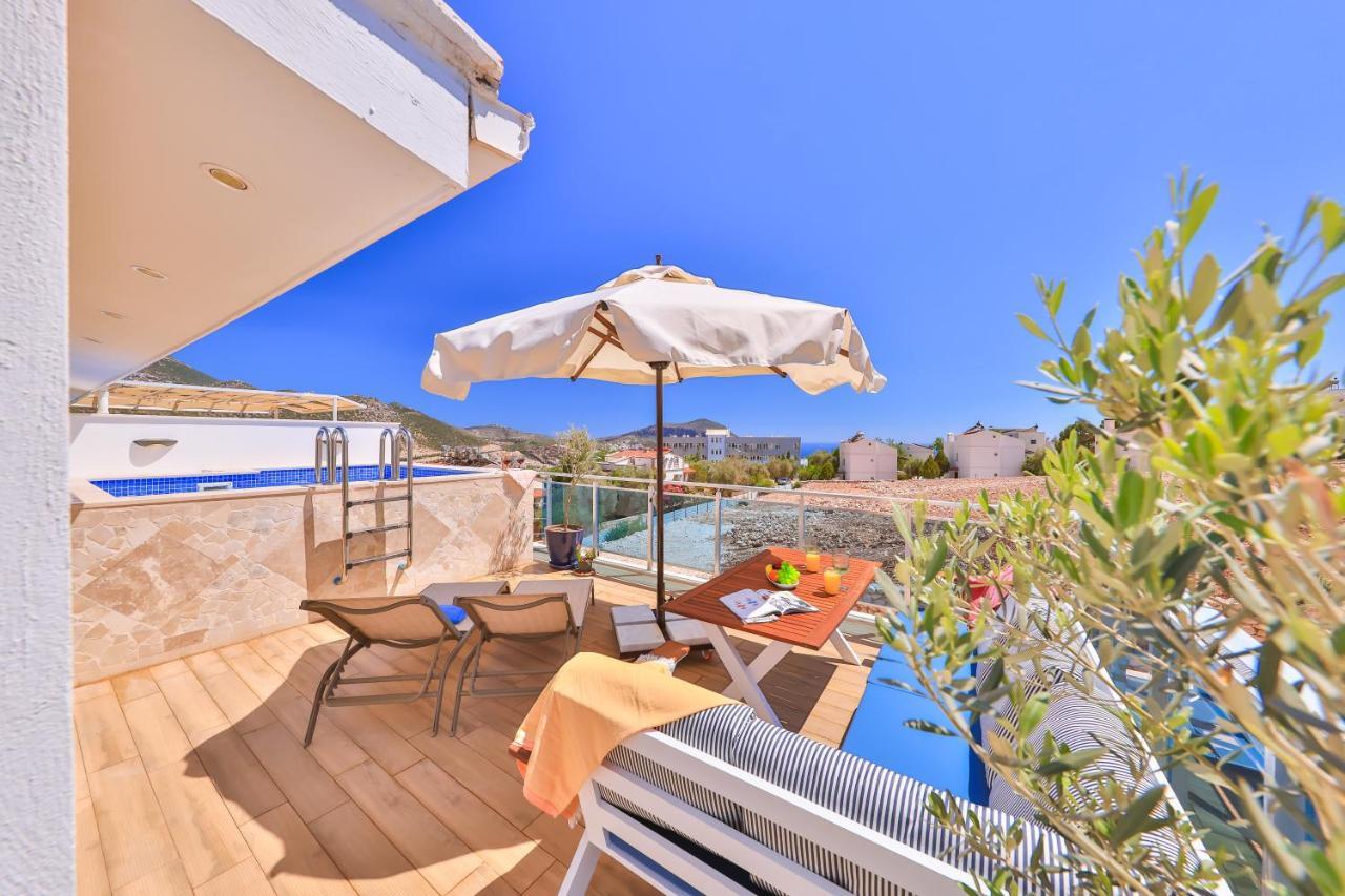 Olive View Penthouse Lägenhet Kalkan Exteriör bild