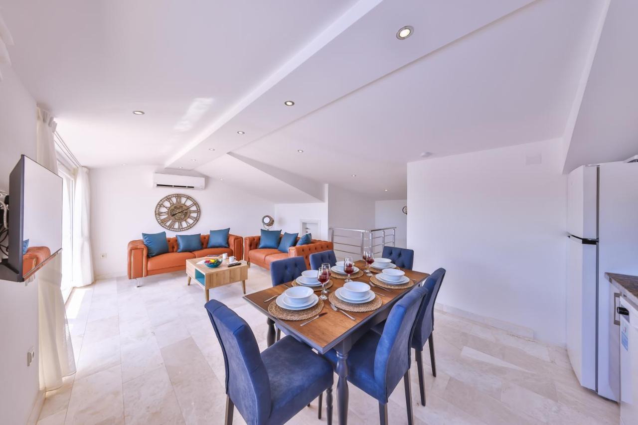 Olive View Penthouse Lägenhet Kalkan Exteriör bild